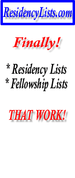 Residency Lists