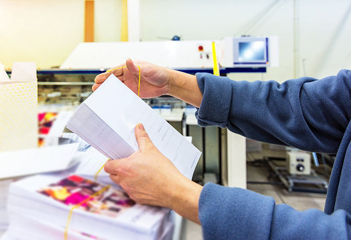 Direct Mail: print and mail