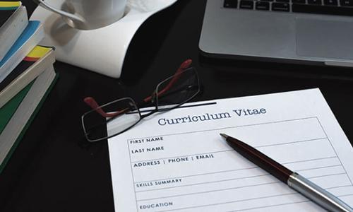 Physician CV Format